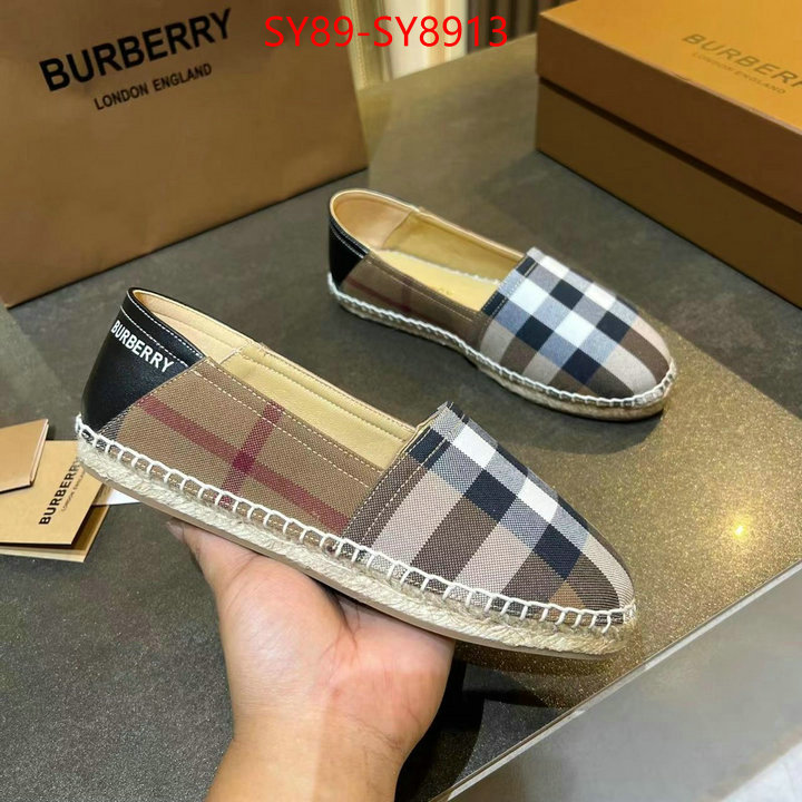 Women Shoes-Burberry best luxury replica ID: SY8913 $: 89USD