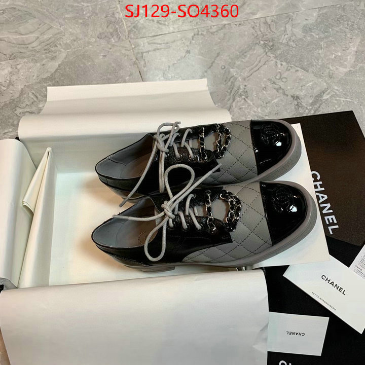 Women Shoes-Chanel designer fashion replica ID: SO4360 $: 129USD