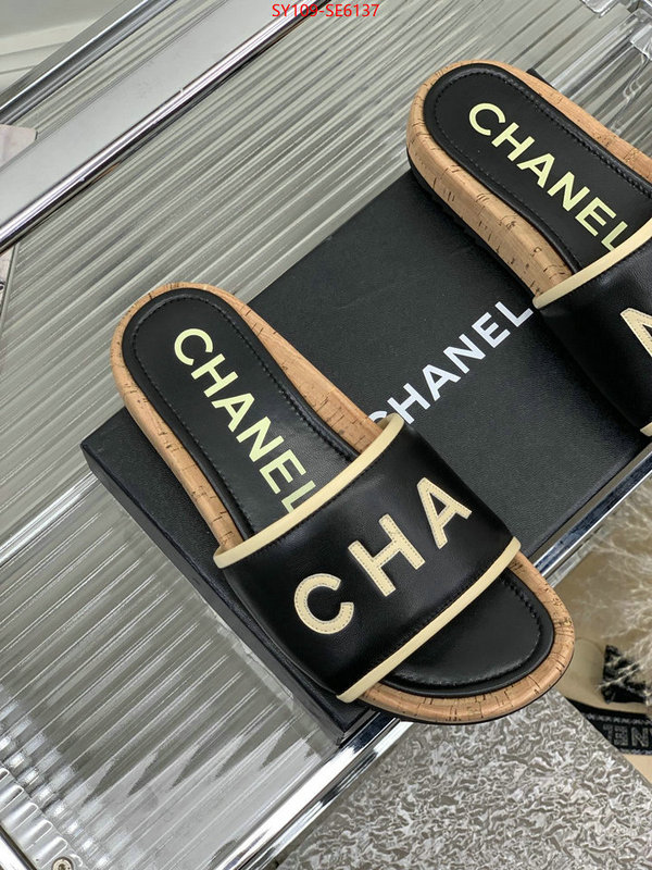 Women Shoes-Chanel replica 1:1 ID: SE6137 $: 109USD