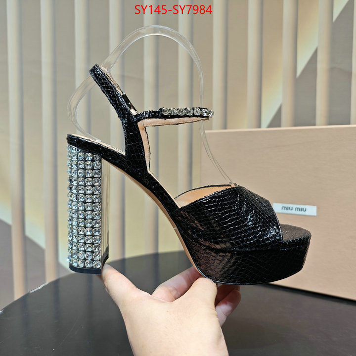 Women Shoes-Miu Miu hot sale ID: SY7984 $: 145USD