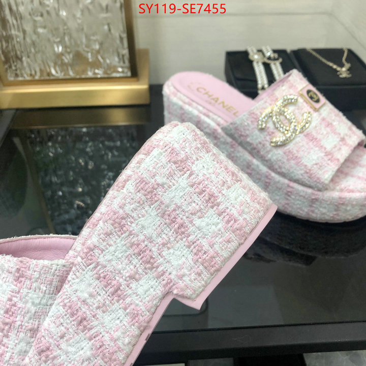 Women Shoes-Chanel best site for replica ID: SE7455 $: 119USD