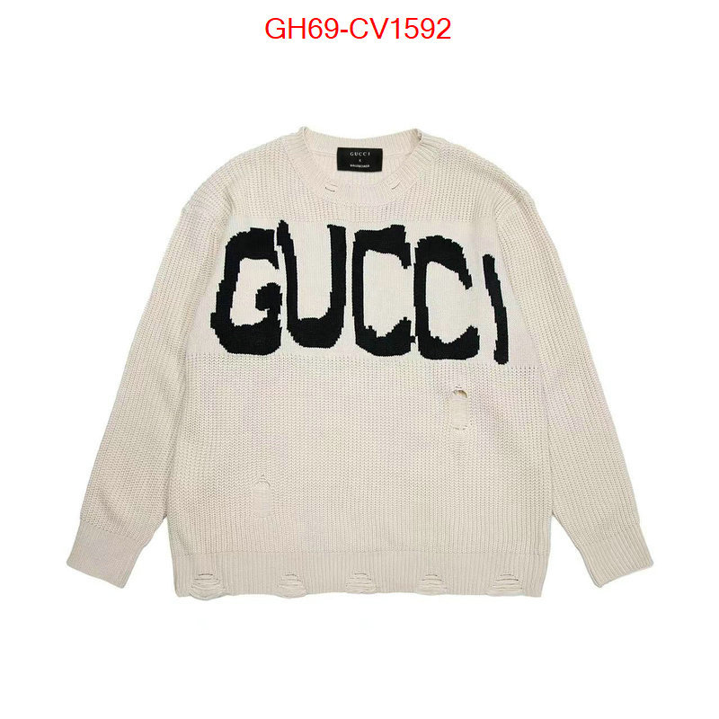 Clothing-Gucci fashion ID: CV1592 $: 69USD