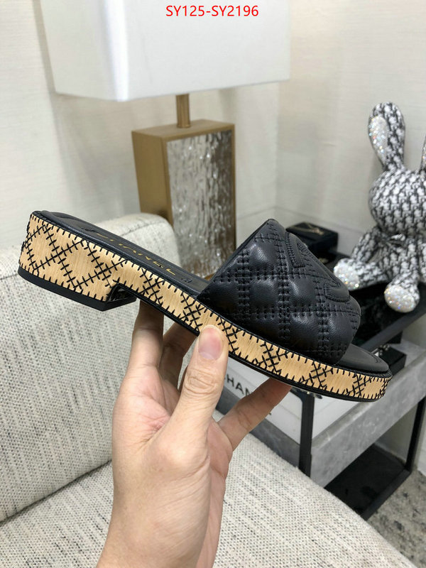 Women Shoes-Chanel buy best high-quality ID: SY2196 $: 125USD