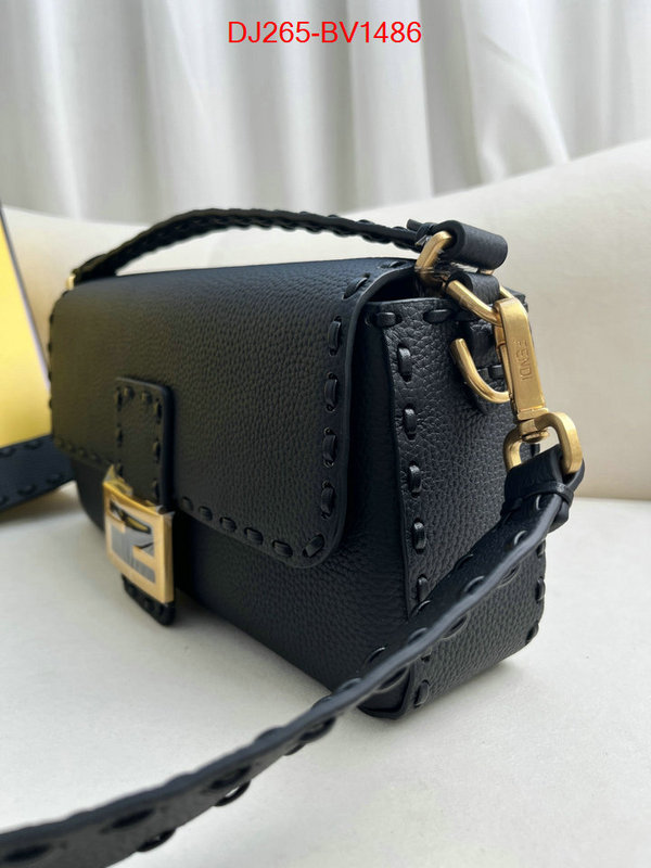 Fendi Bags(TOP)-Baguette highest product quality ID: BV1486 $: 265USD