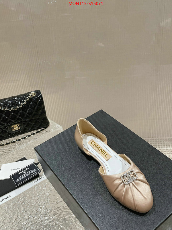 Women Shoes-Chanel shop the best high authentic quality replica ID: SY5071 $: 115USD