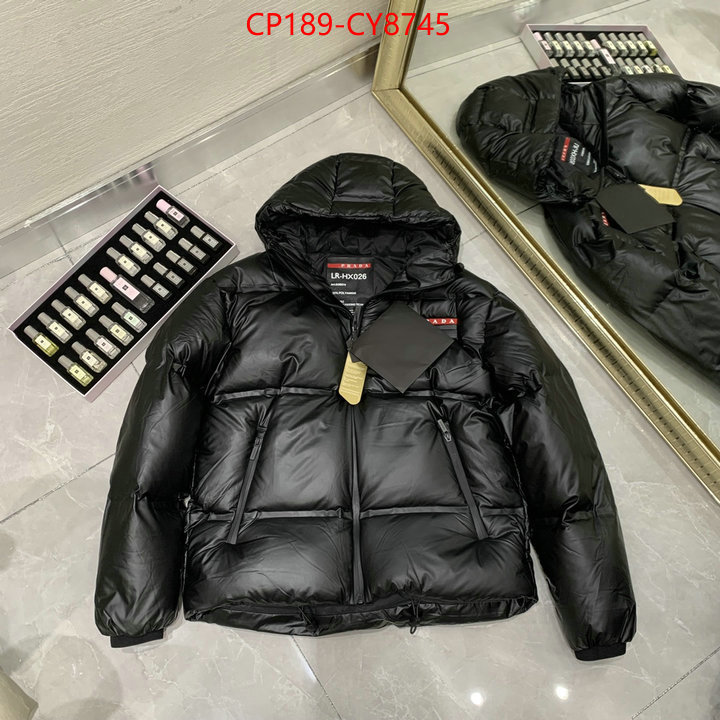 Down jacketMen-Prada shop ID: CY8745 $: 189USD