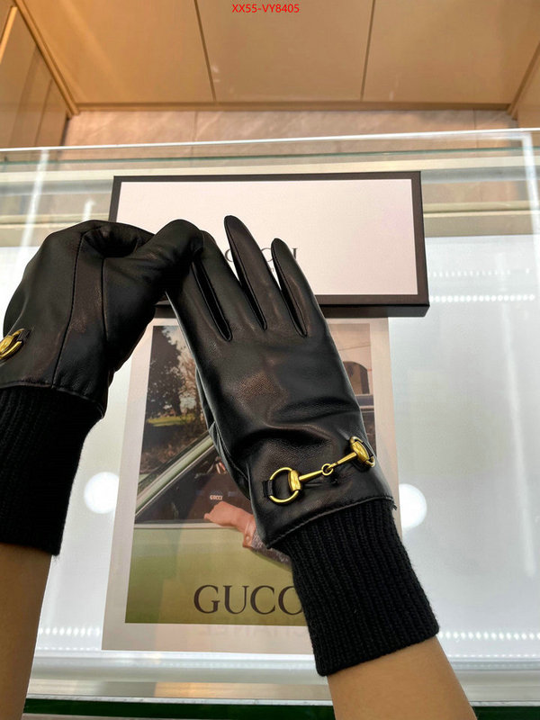 Gloves-Gucci how quality ID: VY8405 $: 55USD