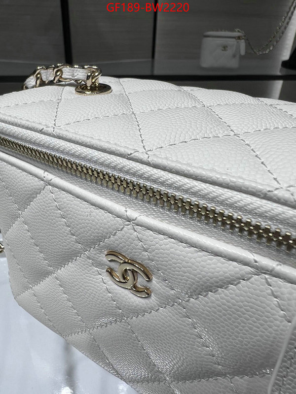 Chanel Bags(TOP)-Vanity top fake designer ID: BW2220 $: 189USD