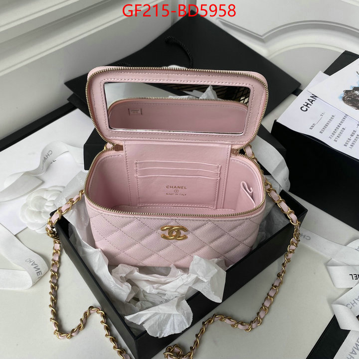 Chanel Bags(TOP)-Vanity best aaaaa ID: BD5958 $: 215USD