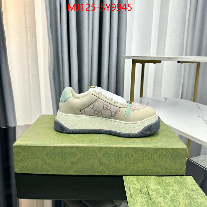 Men Shoes-Gucci cheap ID: SY9945 $: 125USD