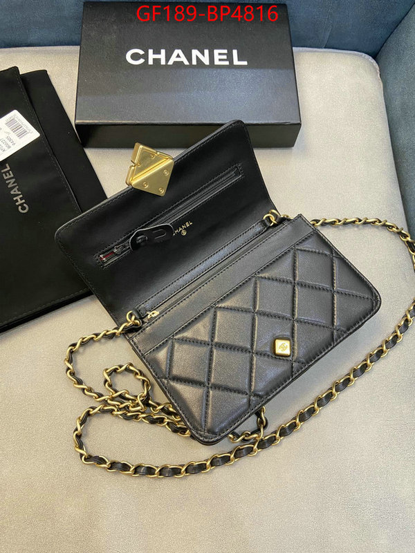 Chanel Bags(TOP)-Diagonal- 1:1 replica ID: BP4816 $: 189USD