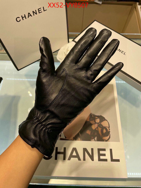 Gloves-Chanel top fake designer ID: VY8507 $: 52USD