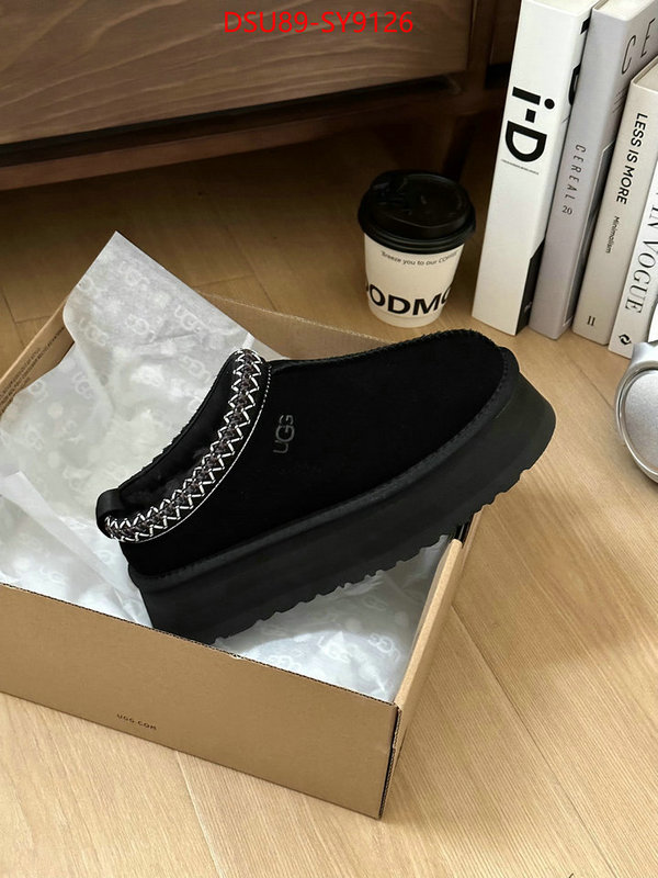 Women Shoes-UGG top quality fake ID: SY9126 $: 89USD