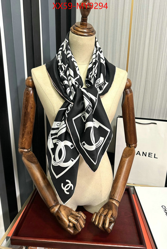 Scarf-Chanel cheap ID: MY9294 $: 59USD