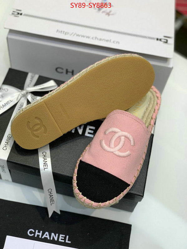 Women Shoes-Chanel high quality ID: SY8863 $: 89USD