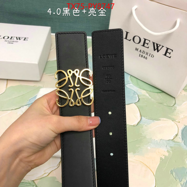 Belts-Loewe buy the best high quality replica ID: PY8747 $: 75USD