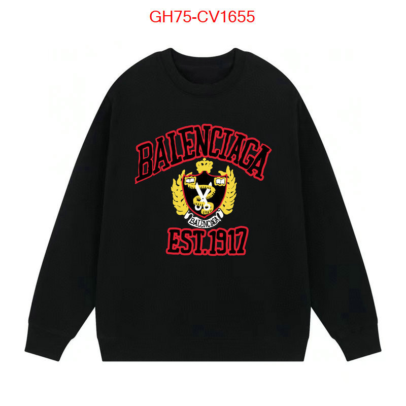 Clothing-Balenciaga same as original ID: CV1655 $: 75USD