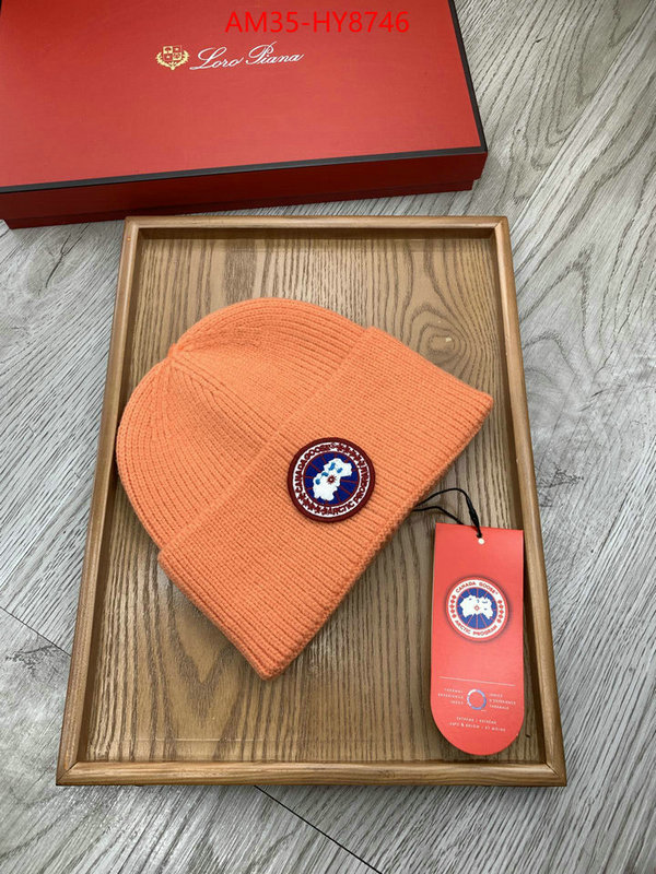 Cap(Hat)-Canada Goose mirror copy luxury ID: HY8746 $: 35USD