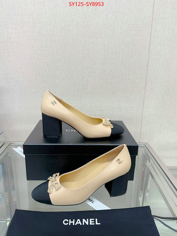 Women Shoes-Chanel replica online ID: SY8953 $: 125USD