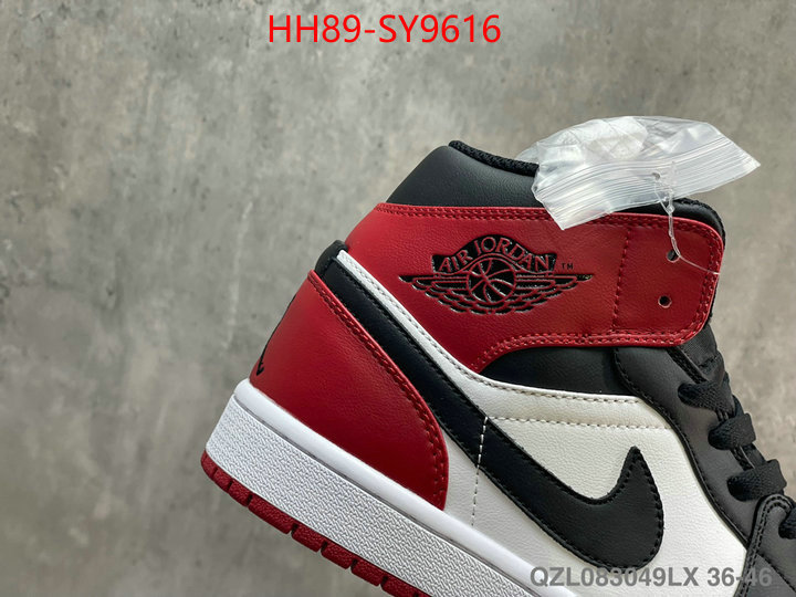 Men Shoes-Air Jordan luxury fashion replica designers ID: SY9616 $: 89USD