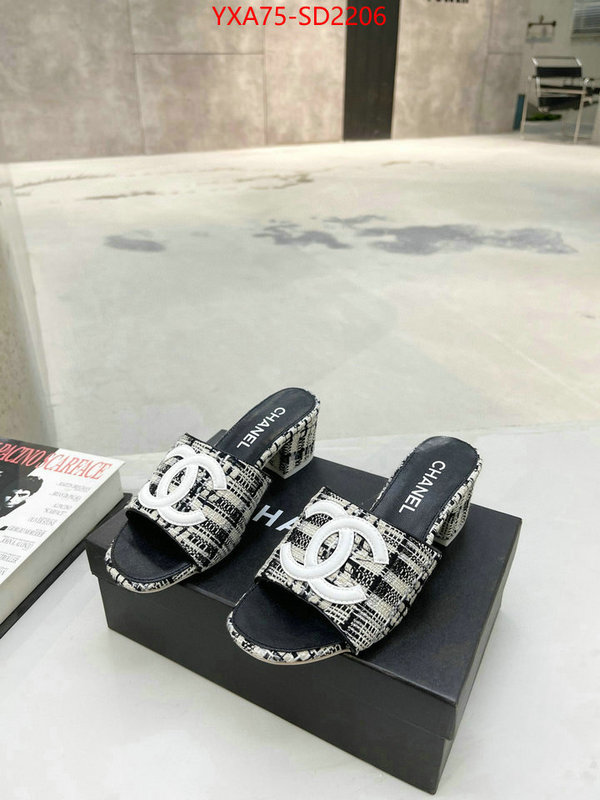 Women Shoes-Chanel best replica new style ID: SD2206 $: 75USD