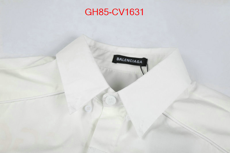 Clothing-Balenciaga shop cheap high quality 1:1 replica ID: CV1631 $: 85USD