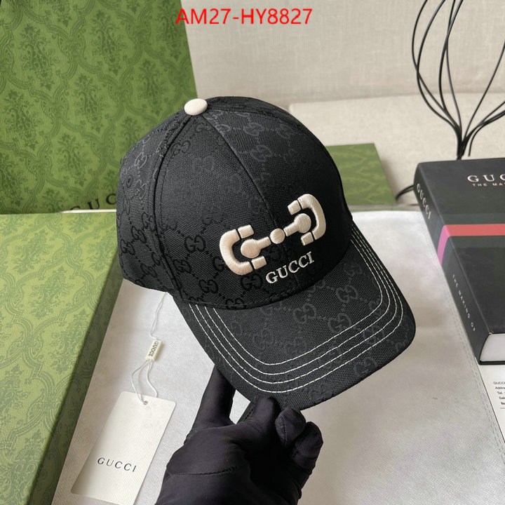 Cap(Hat)-Gucci sale outlet online ID: HY8827 $: 27USD