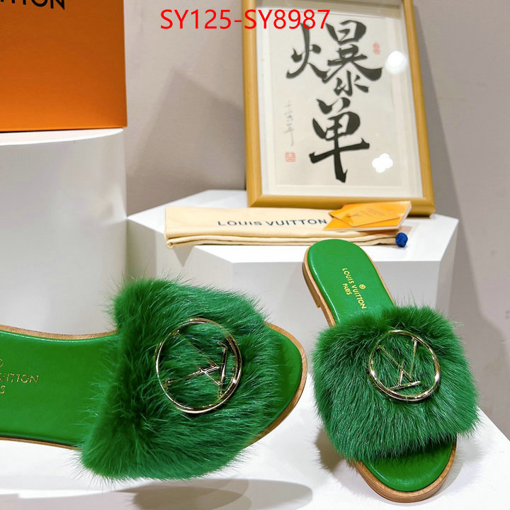 Women Shoes-LV buy sell ID: SY8987 $: 125USD