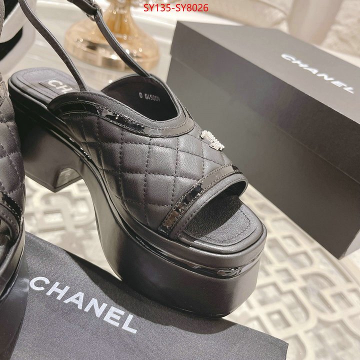 Women Shoes-Chanel perfect replica ID: SY8026 $: 135USD