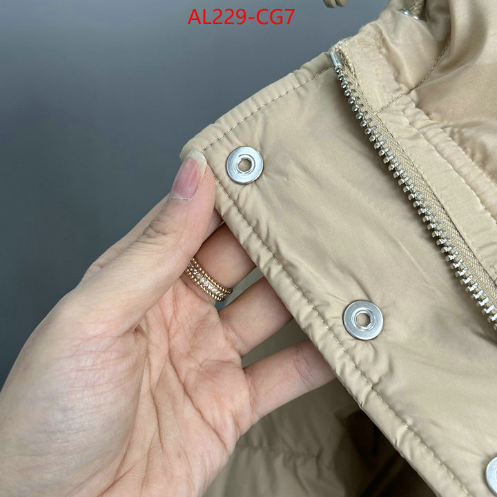 Down jacket Women-Hermes replica designer ID: CG7 $: 229USD