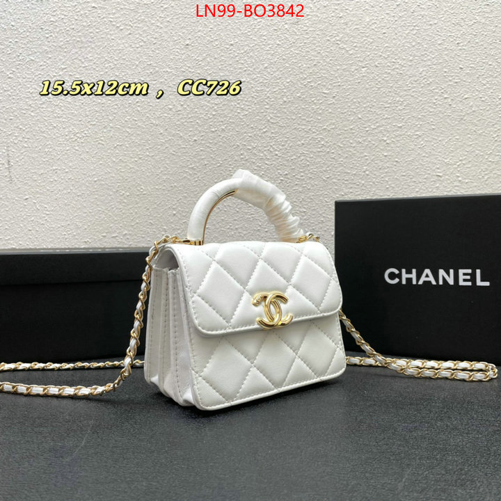 Chanel Bags(4A)-Diagonal- 2023 perfect replica designer ID: BO3842 $: 99USD