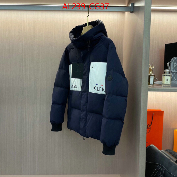 Down jacket Men-Moncler top quality fake ID: CG37 $: 239USD