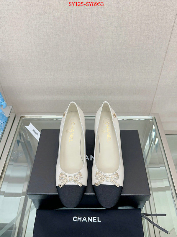 Women Shoes-Chanel replica online ID: SY8953 $: 125USD