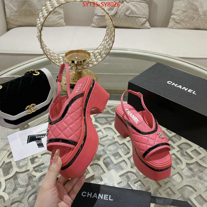 Women Shoes-Chanel perfect replica ID: SY8026 $: 135USD