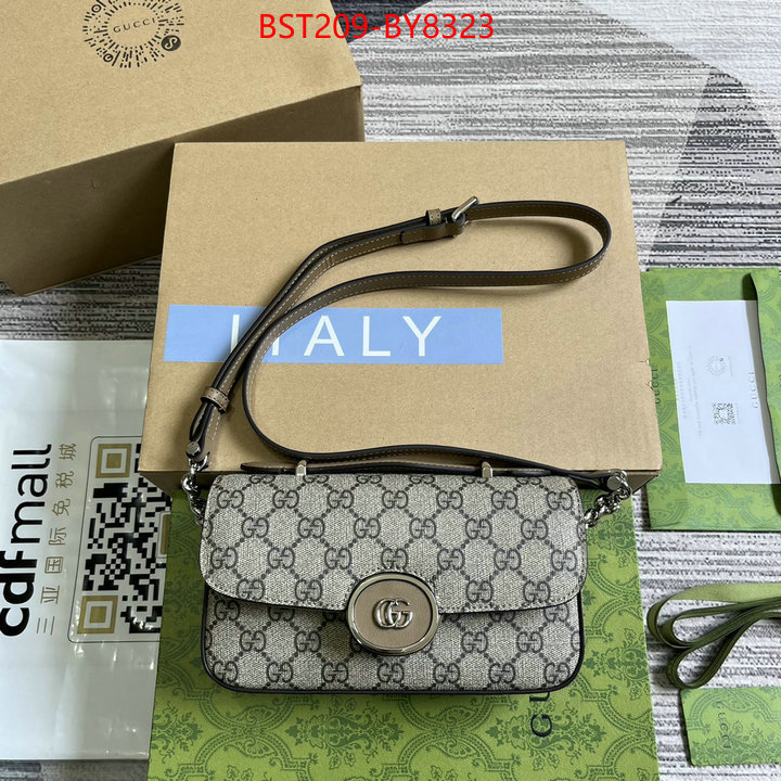 Gucci Bags(TOP)-Diagonal- online store ID: BY8323 $: 209USD