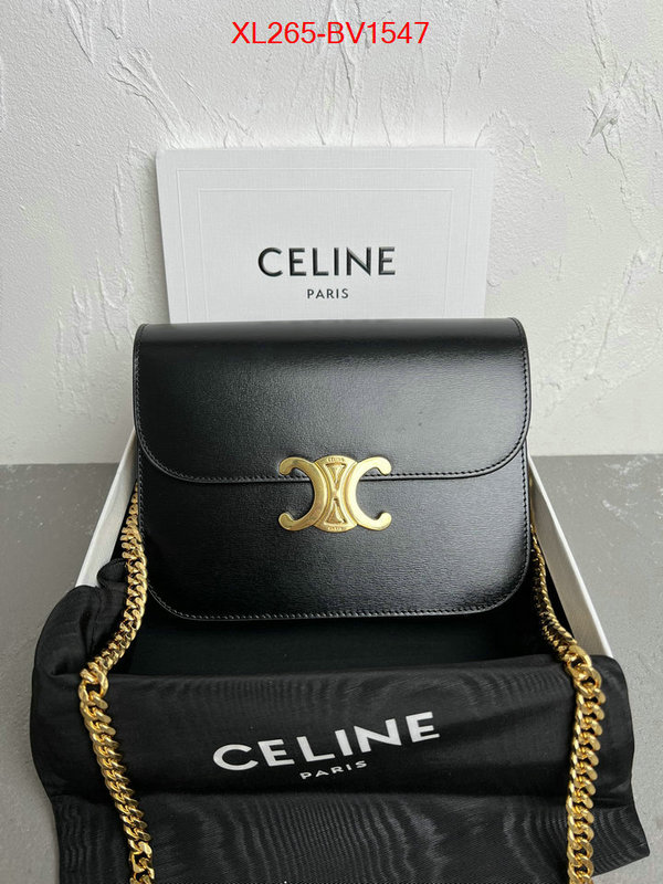 Celine Bags(TOP)-Triomphe Series 7 star replica ID: BV1547 $: 265USD