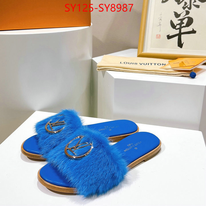 Women Shoes-LV buy sell ID: SY8987 $: 125USD