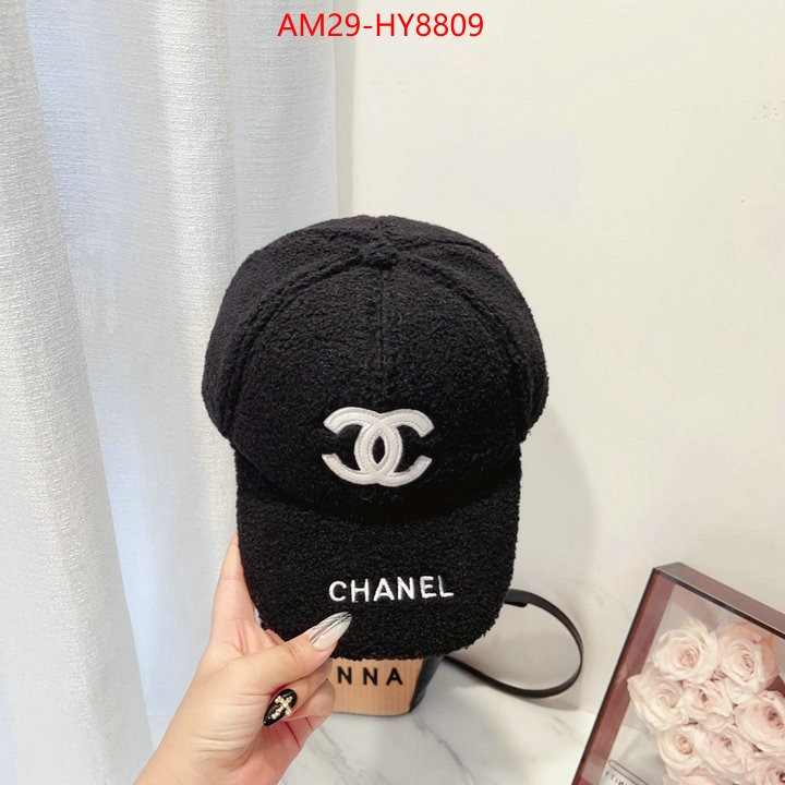 Cap (Hat)-Chanel where to buy the best replica ID: HY8809 $: 29USD