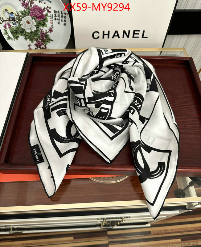 Scarf-Chanel cheap ID: MY9294 $: 59USD