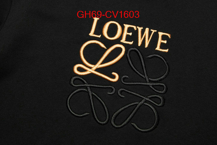 Clothing-Loewe how to buy replcia ID: CV1603 $: 69USD