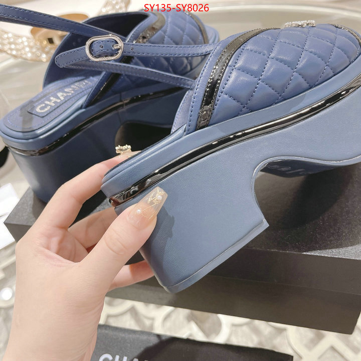 Women Shoes-Chanel perfect replica ID: SY8026 $: 135USD