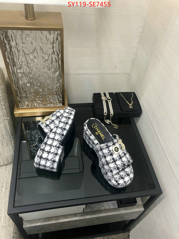 Women Shoes-Chanel best site for replica ID: SE7455 $: 119USD