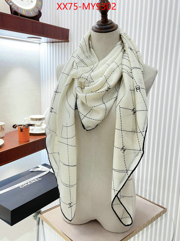 Scarf-Chanel we provide top cheap aaaaa ID: MY9302 $: 75USD