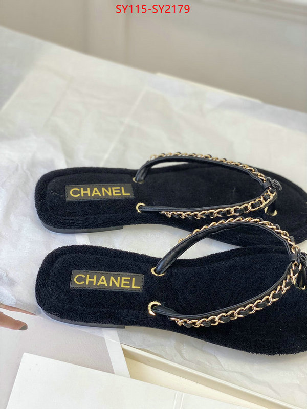 Women Shoes-Chanel aaaaa+ class replica ID: SY2179 $: 115USD