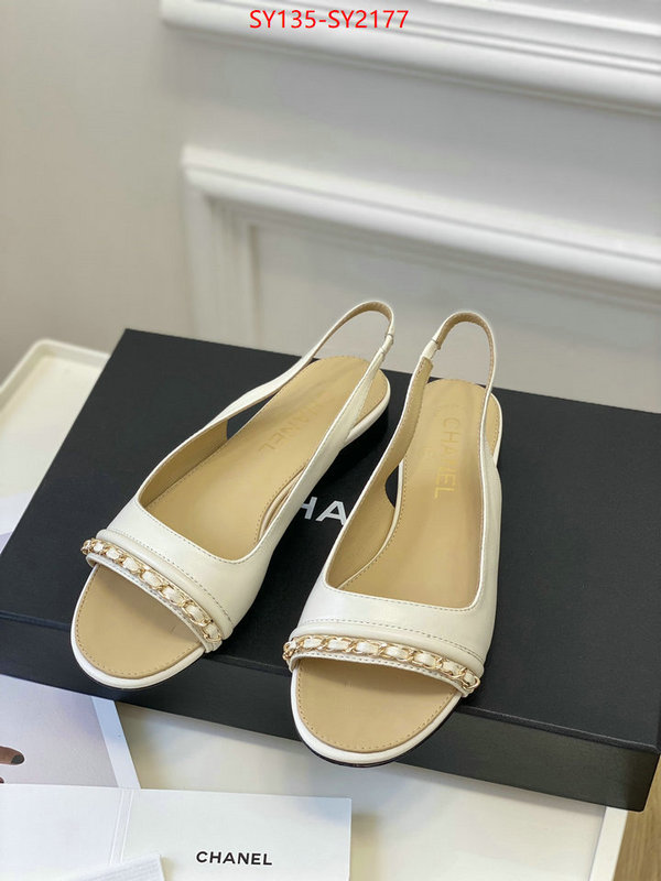 Women Shoes-Chanel buying replica ID: SY2177 $: 135USD