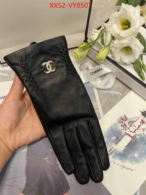 Gloves-Chanel top fake designer ID: VY8507 $: 52USD