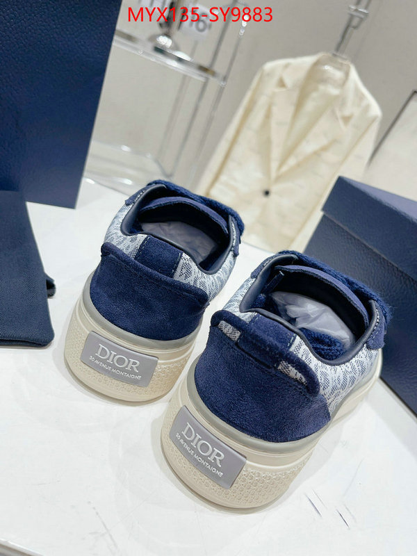 Men shoes-Dior luxury cheap ID: SY9883 $: 135USD