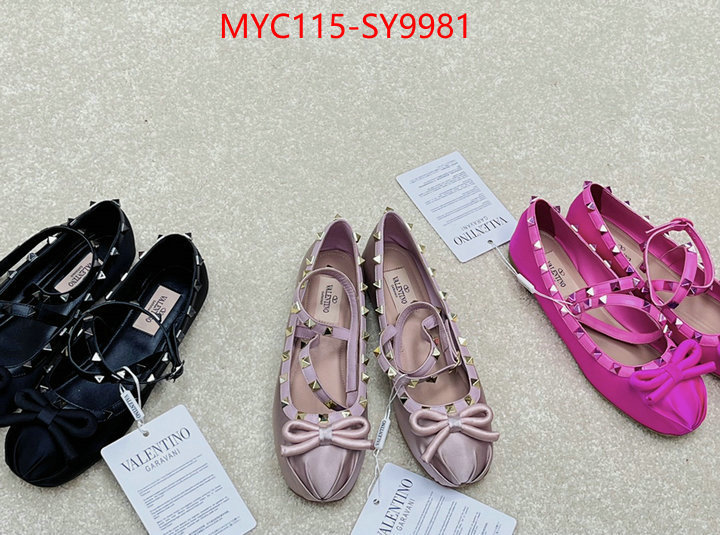 Women Shoes-Valentino replica for cheap ID: SY9981 $: 115USD