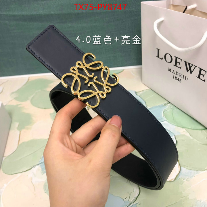 Belts-Loewe buy the best high quality replica ID: PY8747 $: 75USD