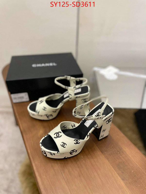 Women Shoes-Chanel high quality designer replica ID: SD3611 $: 125USD